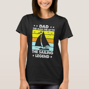 Camiseta Velejando Pai O Mito A Lenda Pai Filho