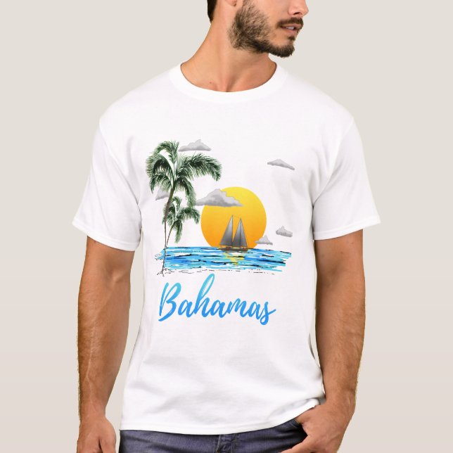 Camiseta Velejo das Bahamas (Frente)