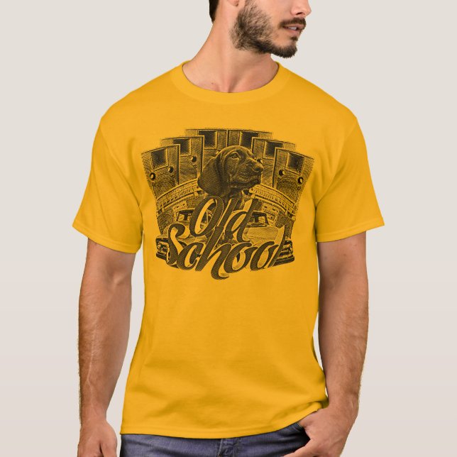 Camiseta Velha escola (Frente)