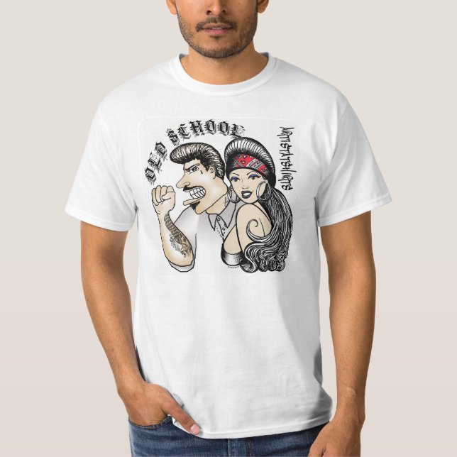 CAMISETA VELHA ESCOLA (Frente)