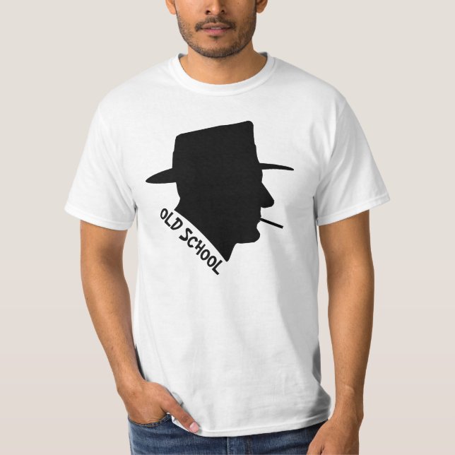 Camiseta velha escola (Frente)