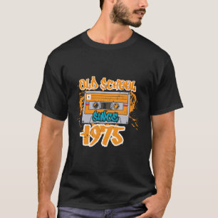 Camiseta Velha Escola Desde 1975 45º Aniversário Oferece Le