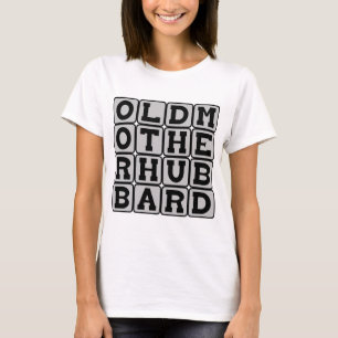 Camiseta Velha Mãe Hubbard, Senhora Rima Infantil