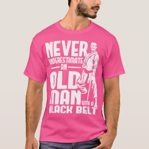 Camiseta Velho Cartaz Negro, Taekwondo Mma