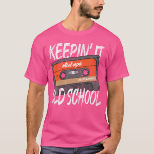 Camiseta Velho Colégio Hip Hop 80S 90S Misttape Vintage Cas