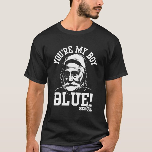 Camiseta Velho Colégio, Você É Meu Menino Azul (Frente)