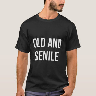 Camiseta Velho e Senil