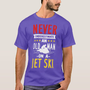 Camiseta Velho Em Um Jato Ski 2
