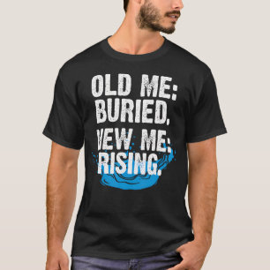 Camiseta Velho Eu Enterrado Novo Eu Ressuscitando Batismo C