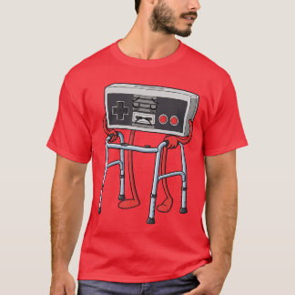 Camiseta Velho Jogador Divertido Jogos Retro 80s 90s Jogo d