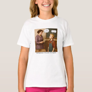 Camiseta Velho MacDonald, aluno da primeira série, reprova