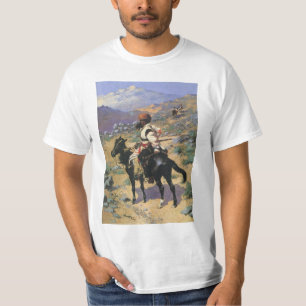 Camiseta Velho Oeste Selvagem, Um Caçador Indiano por Remin