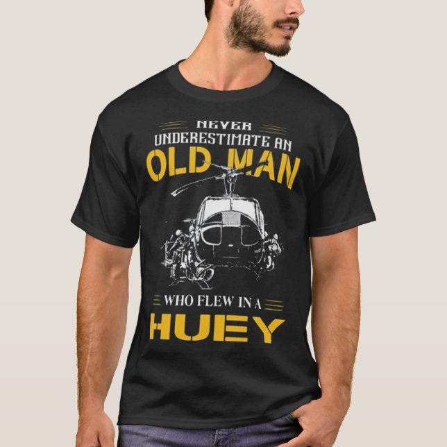 Camiseta Velho Que Voou Huey (Frente)