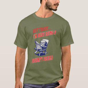 Camiseta Velho Resmungão Ocupado