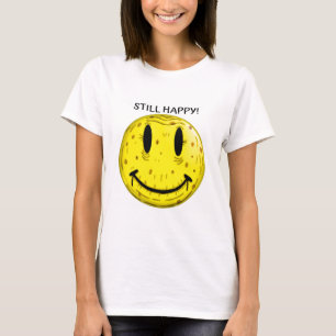 CAMISETA VELHO ROSTO FELIZ. VELHO MAS AINDA FELIZ