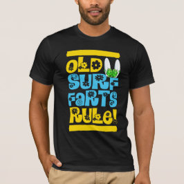 Camiseta Velhos surf Farts (masculino)