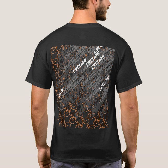 Camiseta velo. vélo. ciclismo (Verso)