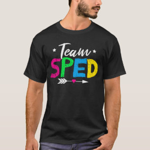 Camiseta velocidade da equipe