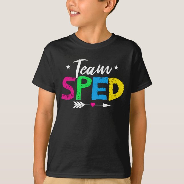Camiseta velocidade da equipe (Frente)