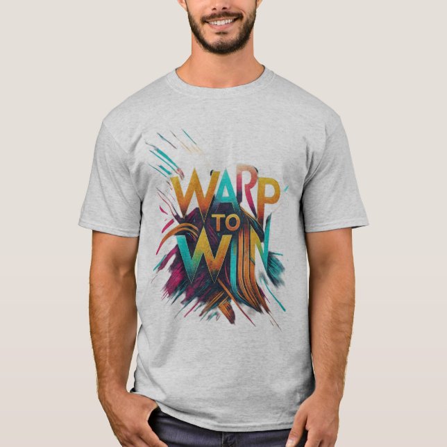 Camiseta Velocidade de dobra à frente (Frente)