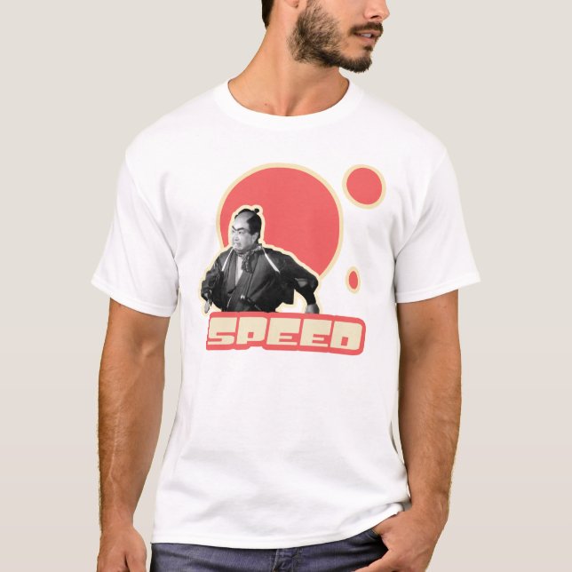 Camiseta Velocidade do samurai (Frente)