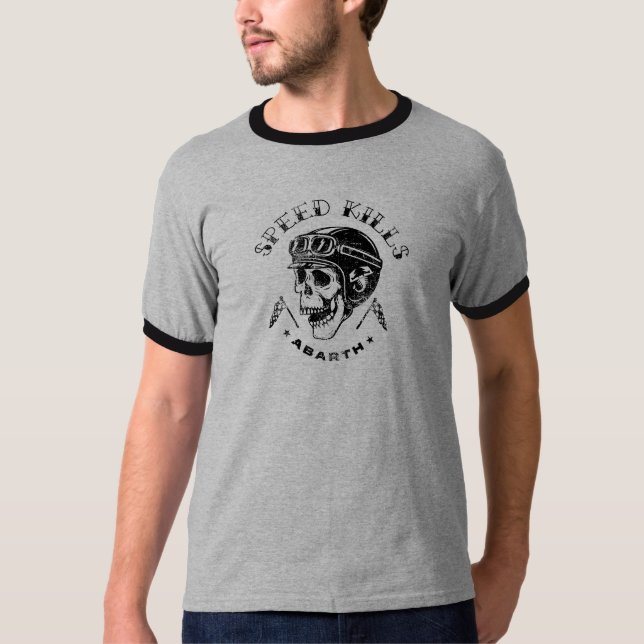 CAMISETA VELOCIDADE DOS MATARES SOBRE O ESTILO DE TATUAGEM (Frente)