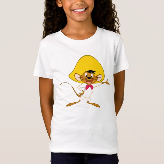 Camiseta VELOCIDADE GONZALES™ em pé (Frente)