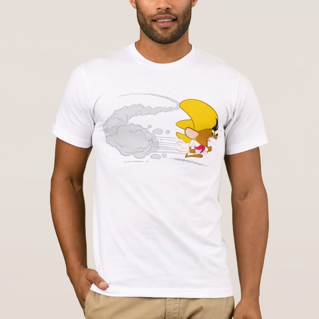Camiseta VELOCIDADE GONZALES™ executando em cor (Frente)
