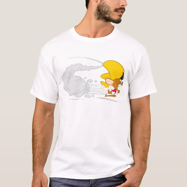 Camiseta VELOCIDADE GONZALES™ executando em cor (Frente)