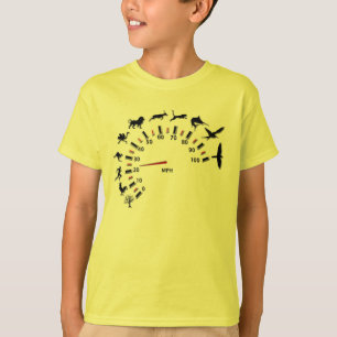 Camiseta Velocímetro animal