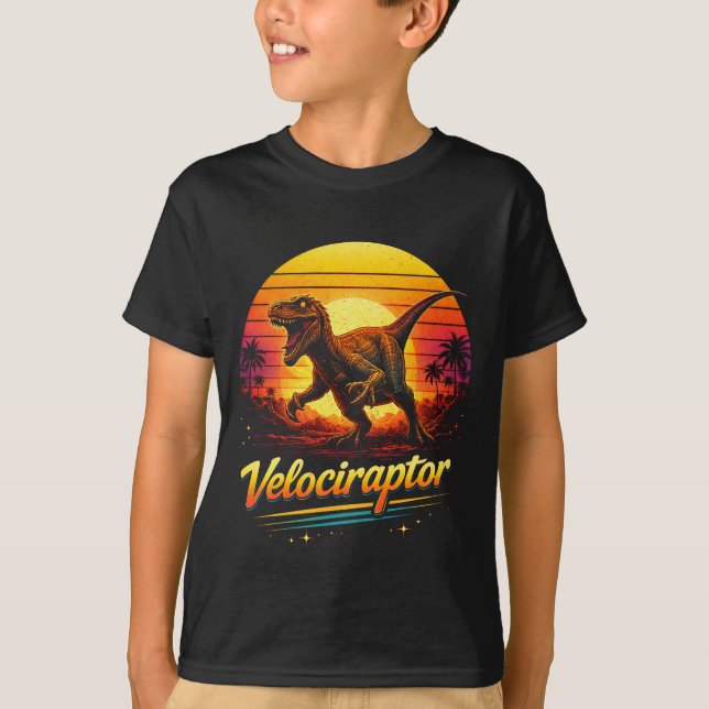 Camiseta Velociraptor (Frente)