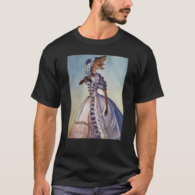 Camiseta Velociraptor do Victorian (Frente)