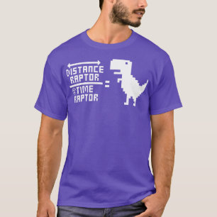 Camiseta Velociraptor Funny Equação 2
