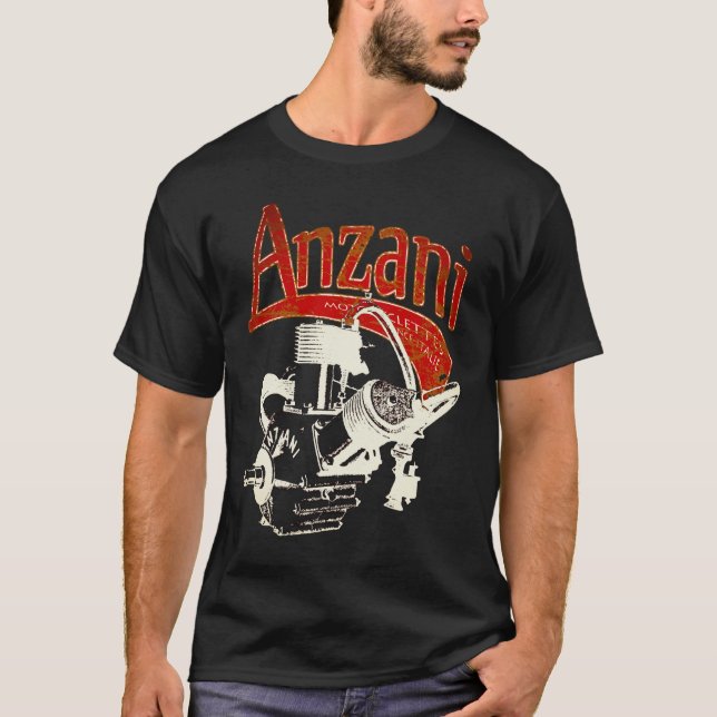 Camiseta Velomotor anzani (Frente)