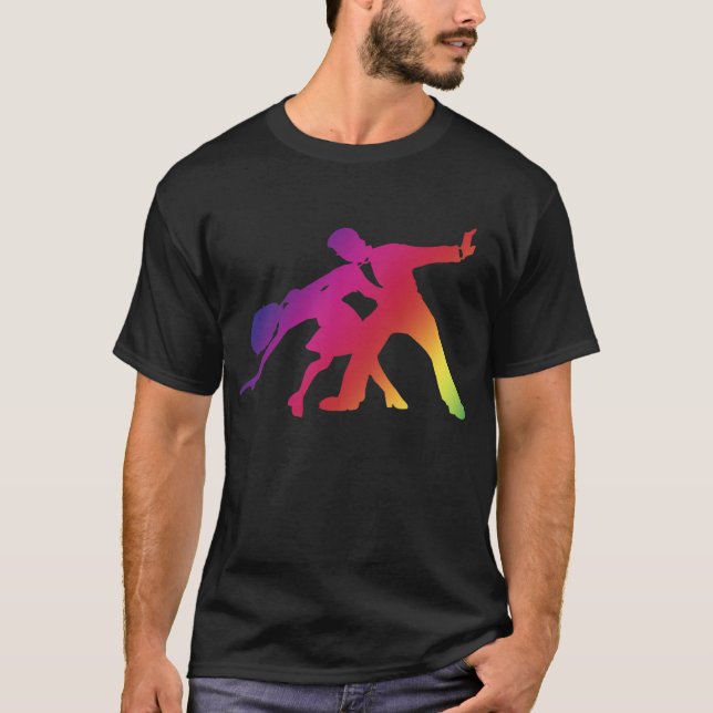 Camiseta Vem a dança! Arco-íris 1 (Frente)
