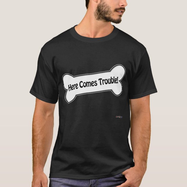Camiseta Vem aqui o problema! (Frente)