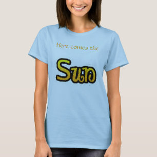 Camiseta Vem aqui o T "azul " de Sun