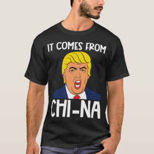 Camiseta Vem da China o discurso engraçado de humor