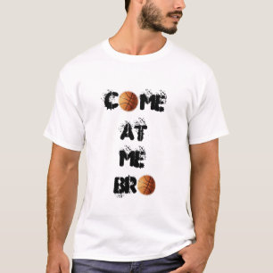 Camiseta "Vem em mim camisola interioa da fibra de Bro" a