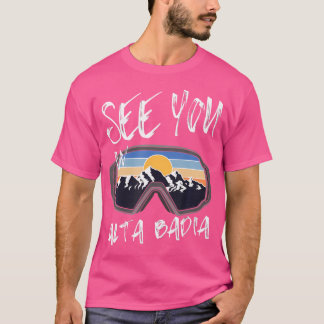 Camiseta Vemo-Nos Em Alta Badia A Caminhar Na Itália Férias