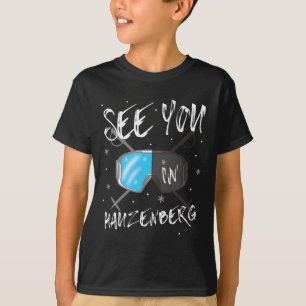 Camiseta Vemo-Nos Em Hauzenberg, Alemanha, Vaga, Esqui Ócul
