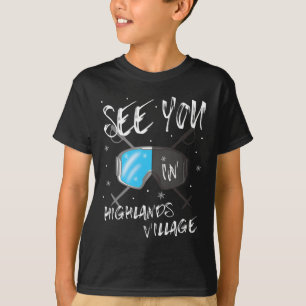 Camiseta Vemo-Nos Na Aldeia S Usa A Caminhar Férias De Esqu