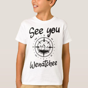 Camiseta Vemo-Nos No Wenatchey Usa Vacation Ski Comp