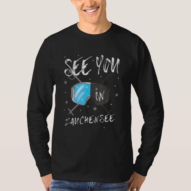 Camiseta Vemo-Nos No Zauchensee Salzburger Land Vacure Ski (Frente)
