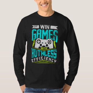 Camiseta VENÇA JOGOS COM EFICIÊNCIA IMPiedosa Jogos