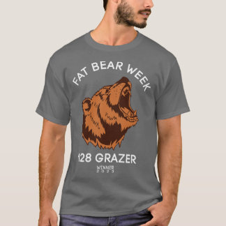 Camiseta Vencedor da Semana do Urso Gordo 2023 128