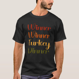 Camiseta Vencedor da Turquia Janta Engraçado Trump Thanksgi