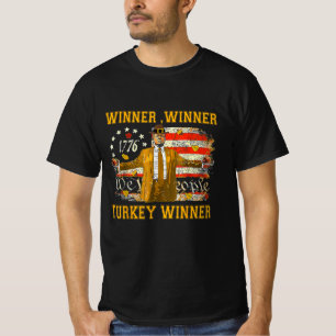 Camiseta Vencedor da Turquia Janta Humor Engraçado Trump