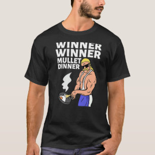 Camiseta Vencedor do Janto Mullet no fundo