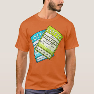 Camiseta Vencedor do tíquete da Loteria